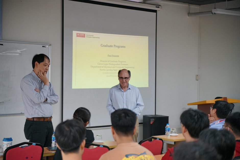 Seminar between NCSU and the School of Electrical and Electronic Engineering, HUST