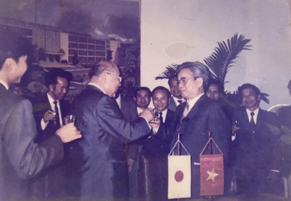 PGS. Trần Tuấn Thanh tiếp đối tác Nhật Bản