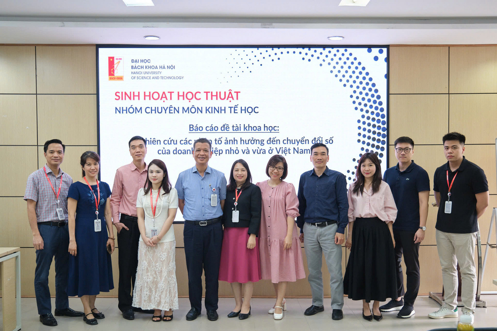 Nhóm chuyên môn Kinh tế học, Trường Kinh tế, Đại học Bách khoa Hà Nội