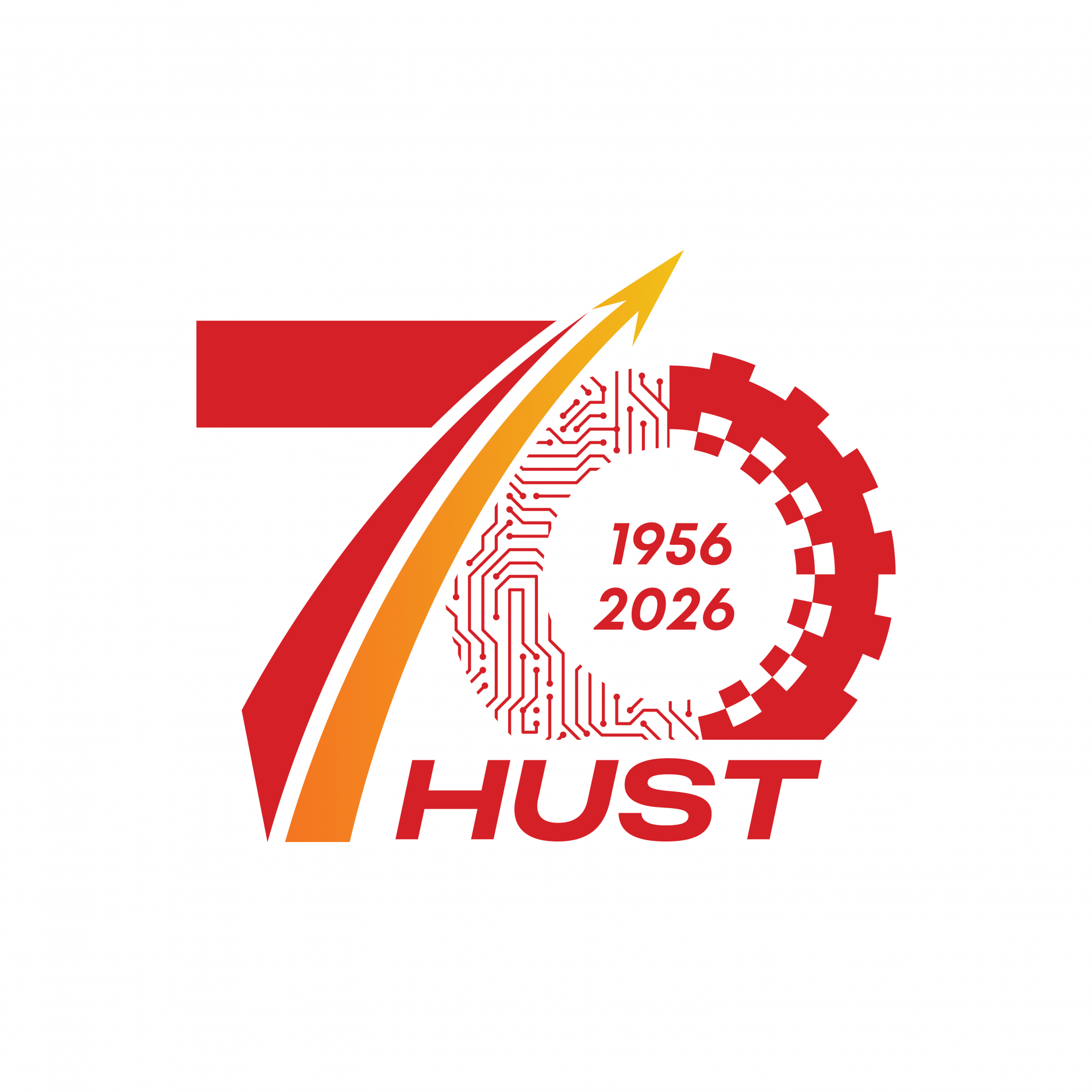 Logo chính thức sử dụng Kỷ niệm 70 năm thành lập