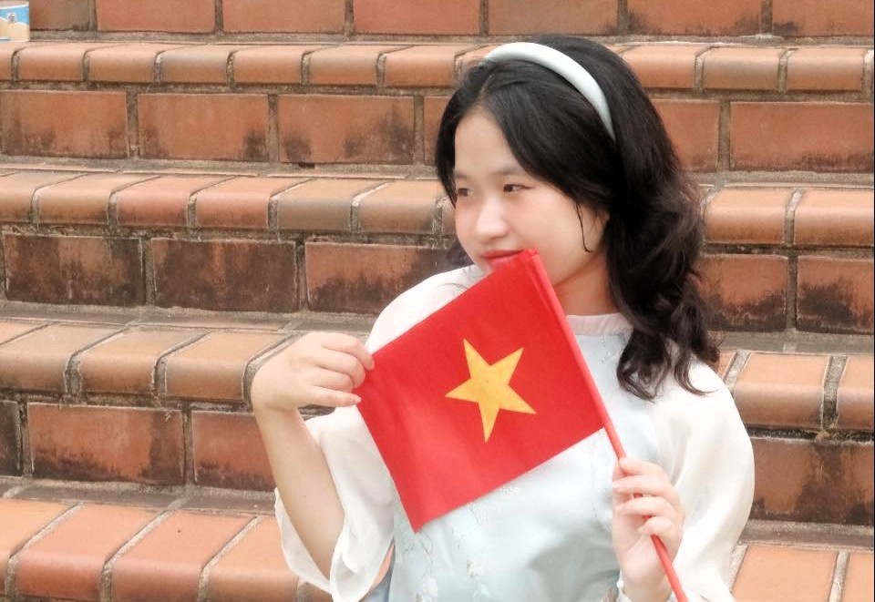 Trần Bình An - Sinh viên Tiếng Anh KHKT 02 - K67, Khoa Ngoại ngữ, ĐHBK Hà Nội