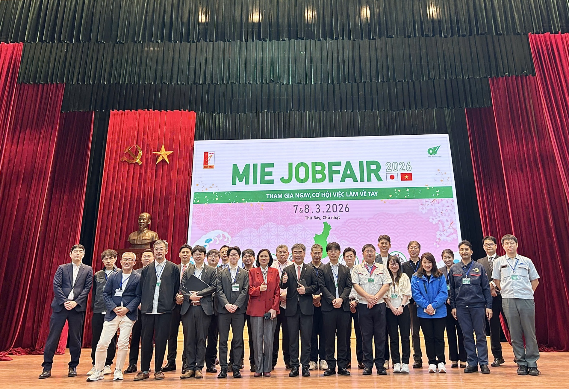 Chính quyền tỉnh Mie (Nhật Bản) tin tưởng lựa chọn sinh viên Đại học Bách khoa Hà Nội