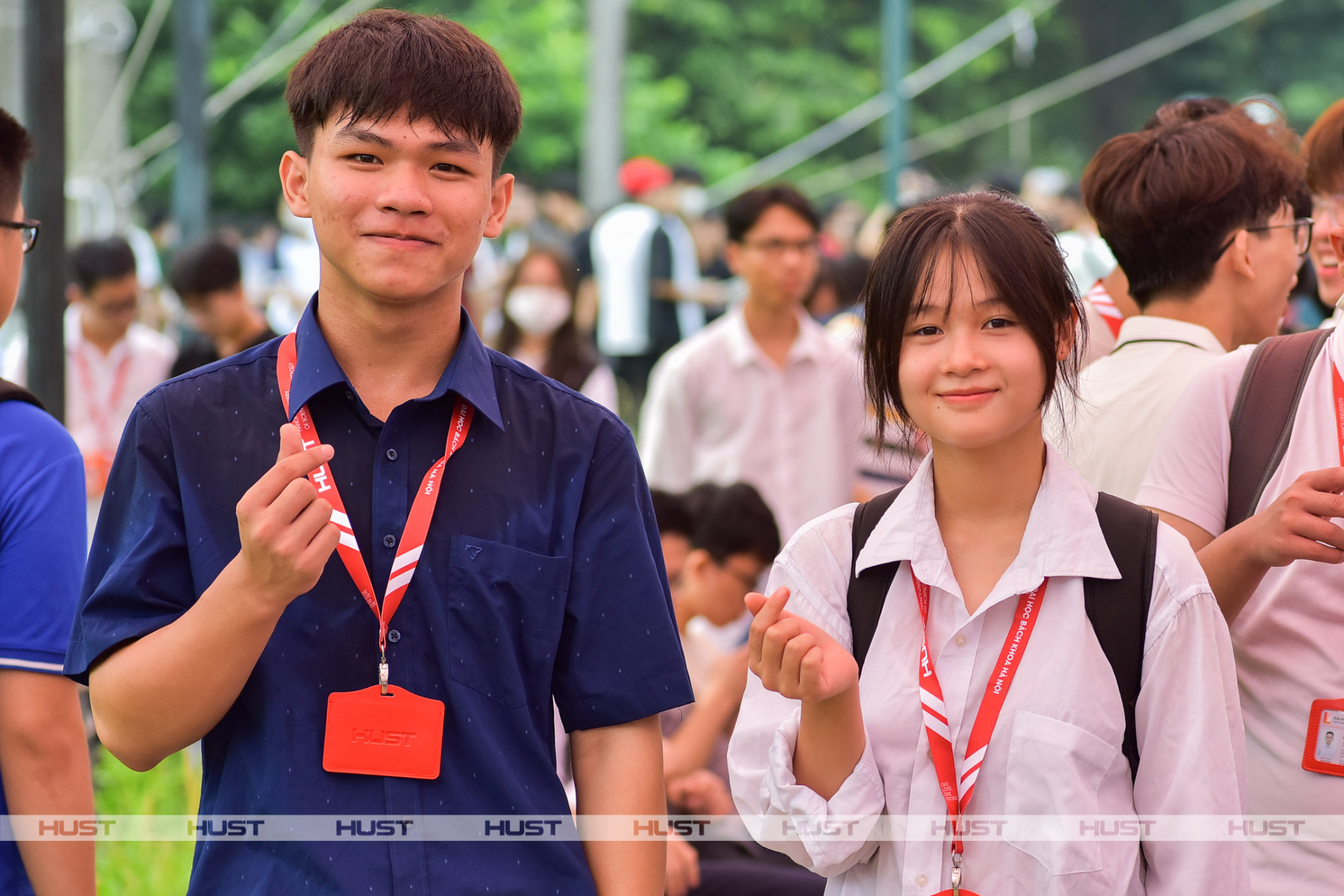 Niềm vui của các tân sinh viên Đại học Bách khoa Hà Nội