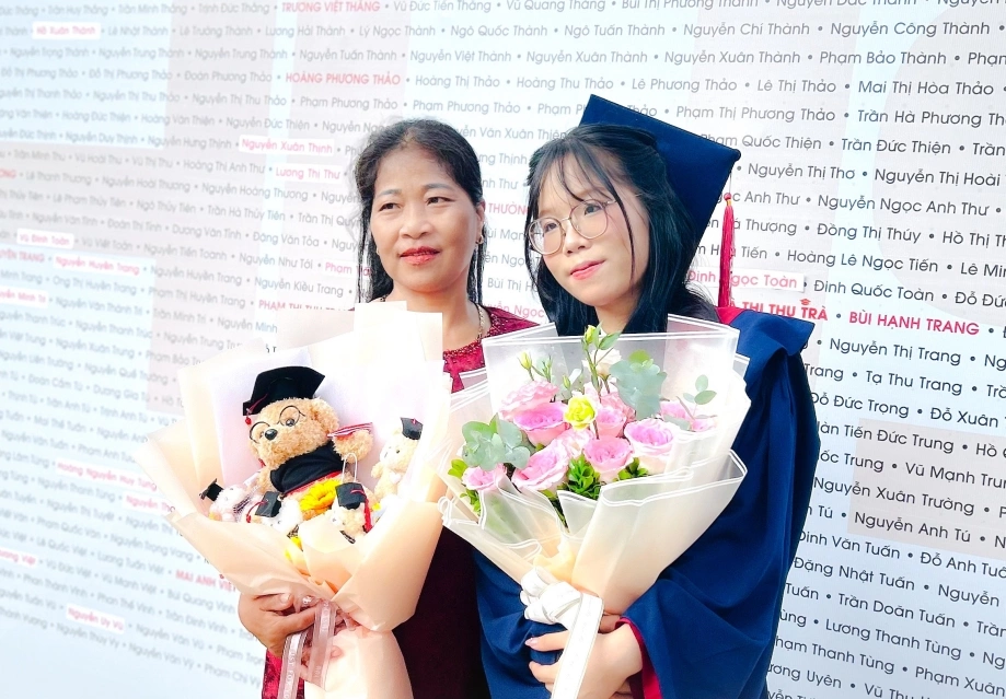 Ảnh với mẹ