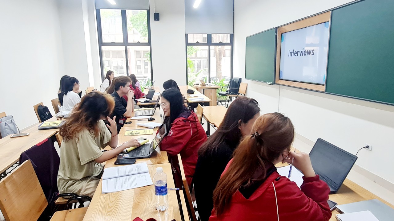 Giờ học tiếng Anh