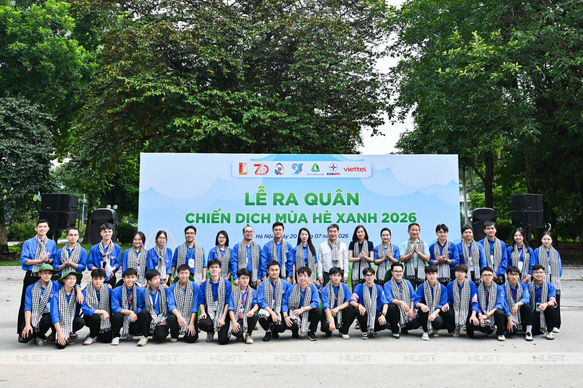 Tuổi trẻ Bách khoa Hà Nội ra quân chiến dịch Mùa hè xanh năm 2026