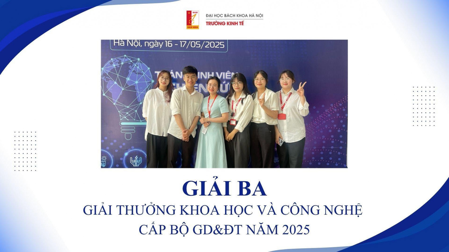 Giải ba KHCN cấp Bộ 2025