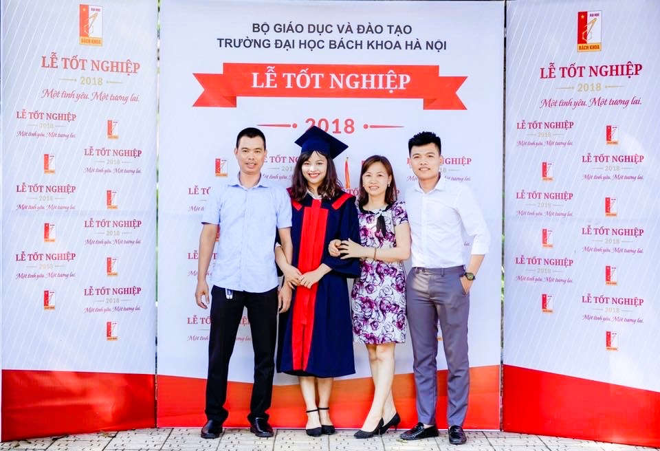Nhan bang KS cung gia dinh