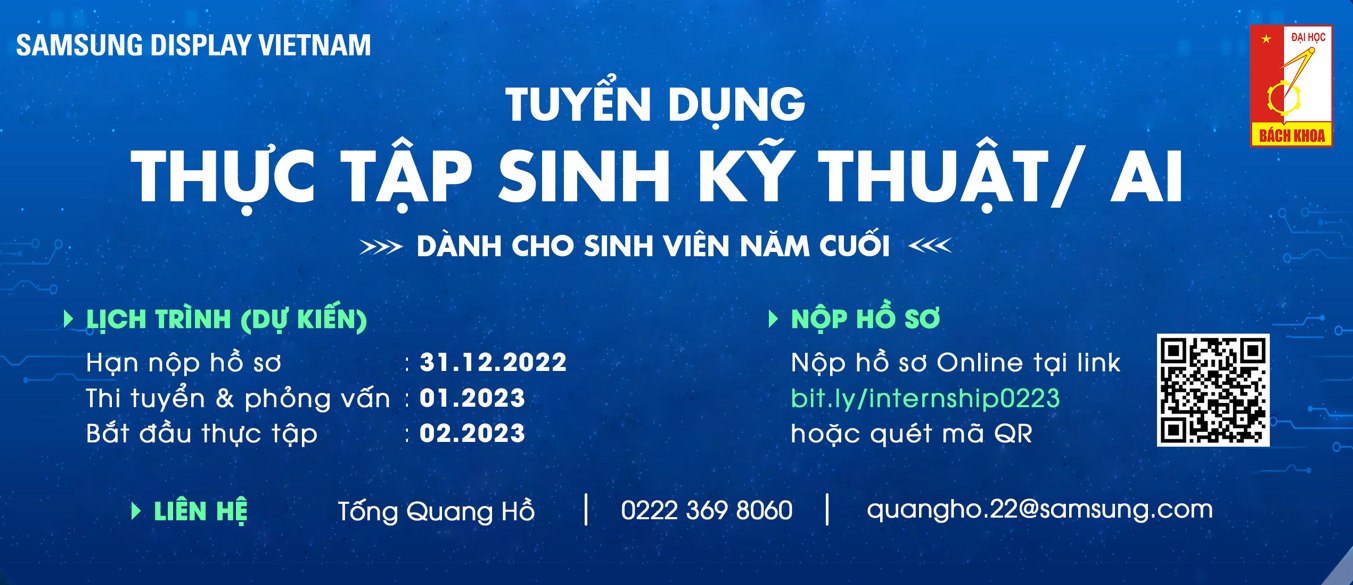 SDV Thực tập 2022