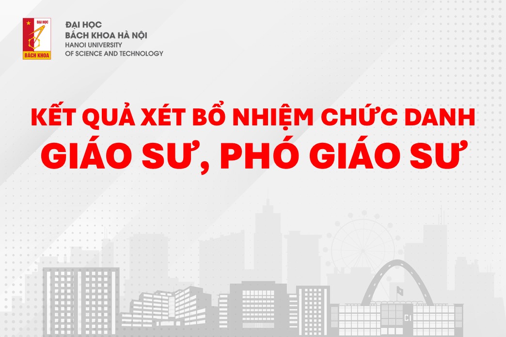 Ảnh đăng kq bổ nhiệm chức danh GS, PGS năm 2023