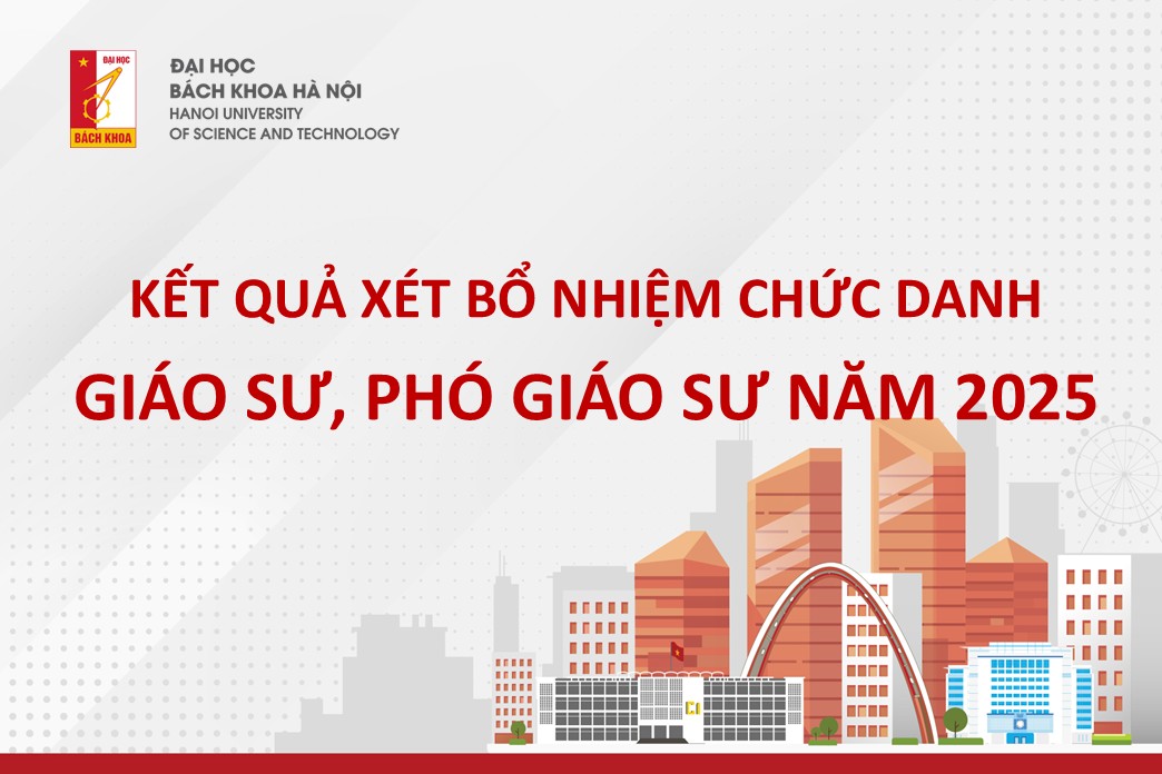 THÔNG BÁO KẾT QUẢ XÉT BỔ NHIỆM CHỨC DANH GIÁO SƯ, PHÓ GIÁO SƯ NĂM 2025