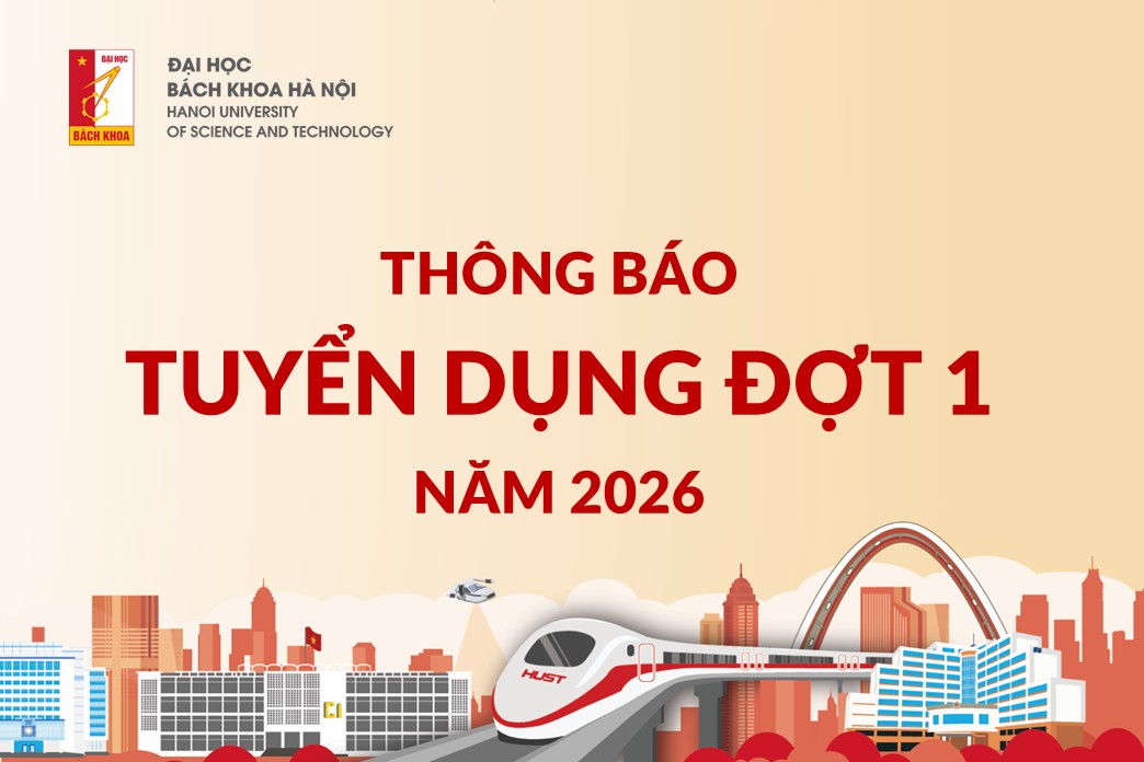 THÔNG BÁO TUYỂN DỤNG ĐỢT 1 NĂM 2026