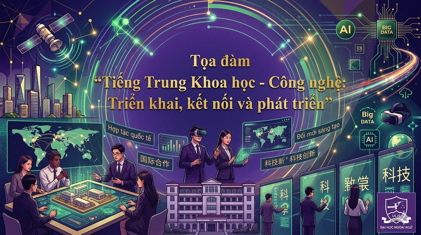 Tọa đàm “Tiếng Trung Khoa học - Công nghệ: Triển khai, kết nối và phát triển”